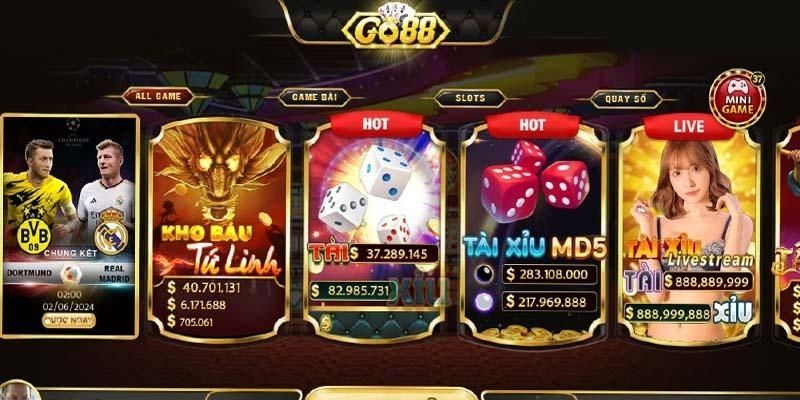 So sánh Go88 với các nền tảng giải trí trực tuyến khác So sánh Go88 với các nền tảng giải trí trực tuyến khác